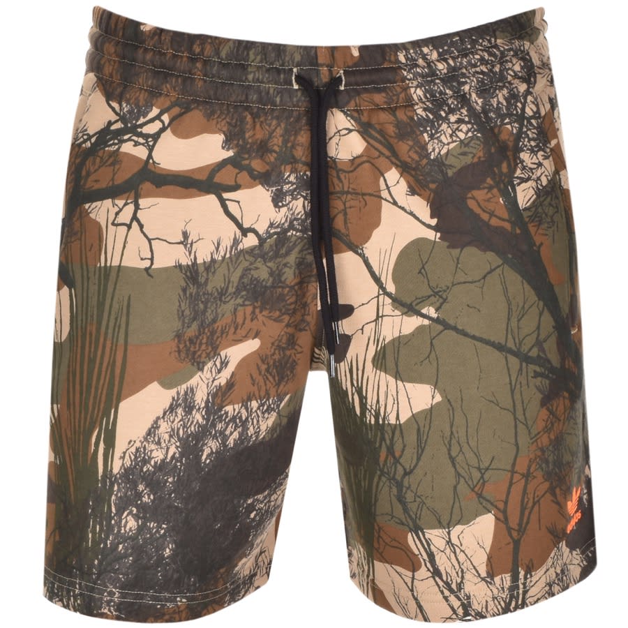 Alternative Image for Productadidas Originals Camouflage Print Shorts Brown1